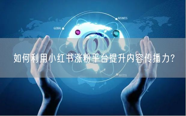 如何利用小红书涨粉平台提升内容传播力？