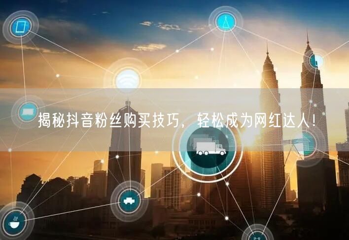 揭秘抖音粉丝购买技巧，轻松成为网红达人！