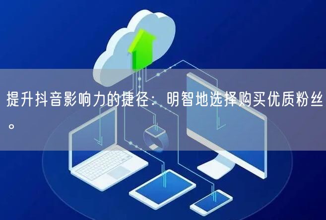 提升抖音影响力的捷径：明智地选择购买优质粉丝。