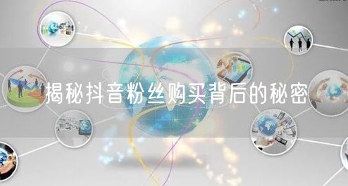 揭秘抖音粉丝购买背后的秘密