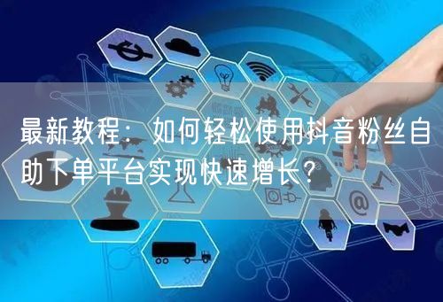 最新教程：如何轻松使用抖音粉丝自助下单平台实现快速增长？