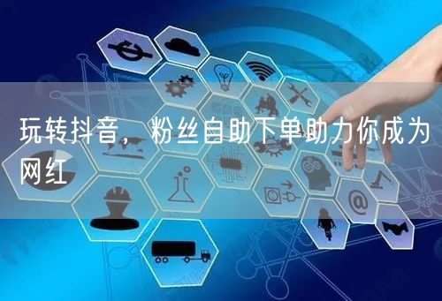 玩转抖音，粉丝自助下单助力你成为网红