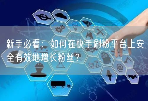 新手必看：如何在快手刷粉平台上安全有效地增长粉丝？
