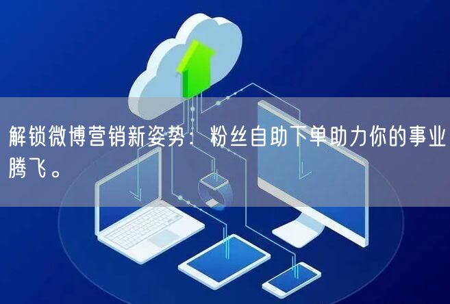 解锁微博营销新姿势：粉丝自助下单助力你的事业腾飞。