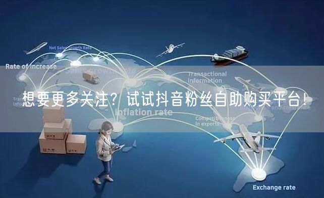 想要更多关注？试试抖音粉丝自助购买平台！