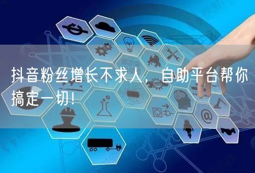 抖音粉丝增长不求人，自助平台帮你搞定一切！