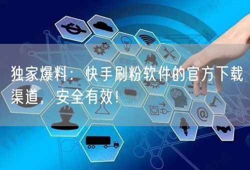独家爆料：快手刷粉软件的官方下载渠道，安全有效！