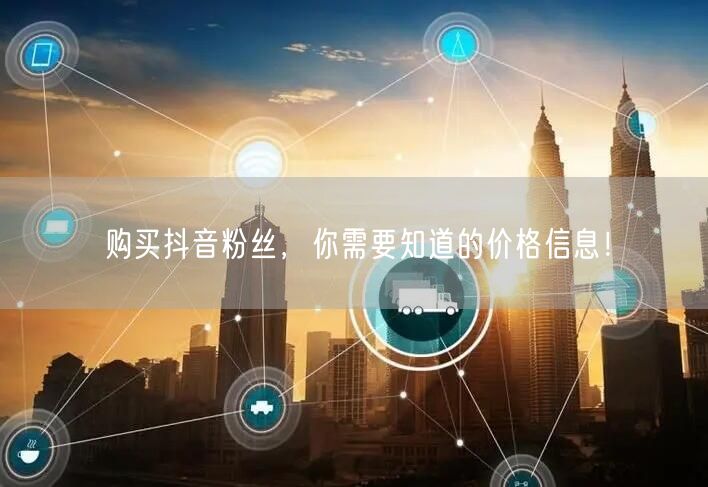 购买抖音粉丝，你需要知道的价格信息！