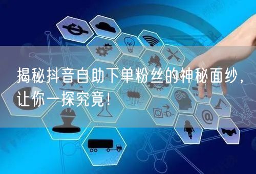 揭秘抖音自助下单粉丝的神秘面纱，让你一探究竟！