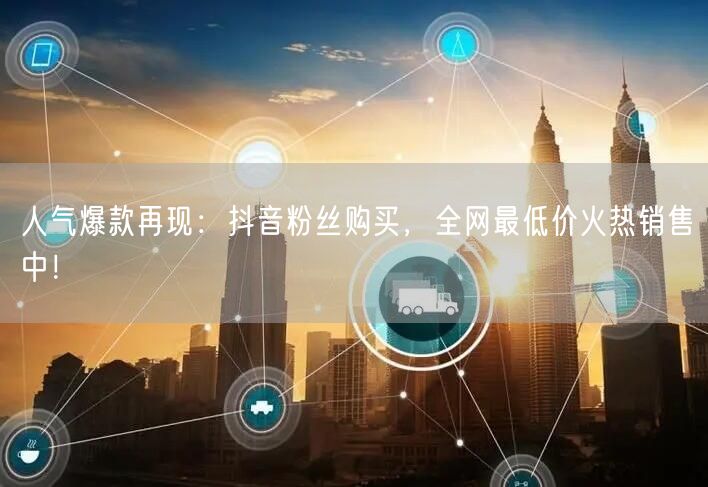 人气爆款再现：抖音粉丝购买，全网最低价火热销售中！