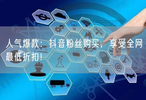人气爆款：抖音粉丝购买，享受全网最低折扣！