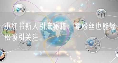 小红书新人引流秘籍：零粉丝也能轻松吸引关注