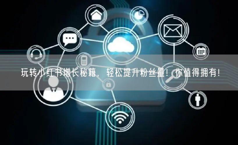 玩转小红书增长秘籍，轻松提升粉丝量！你值得拥有！