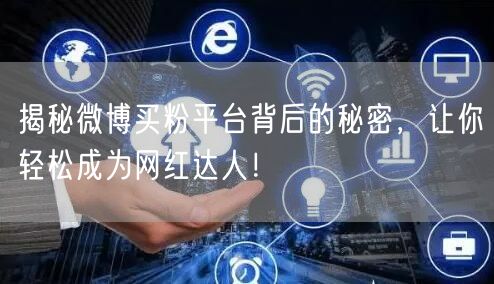 揭秘微博买粉平台背后的秘密，让你轻松成为网红达人！
