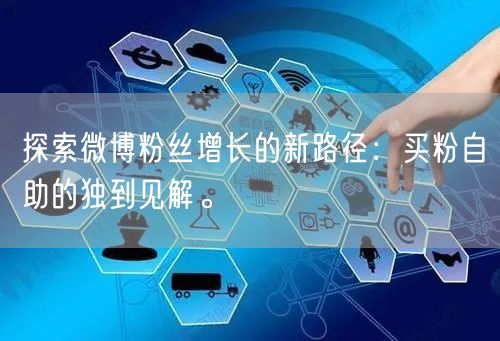 探索微博粉丝增长的新路径：买粉自助的独到见解。